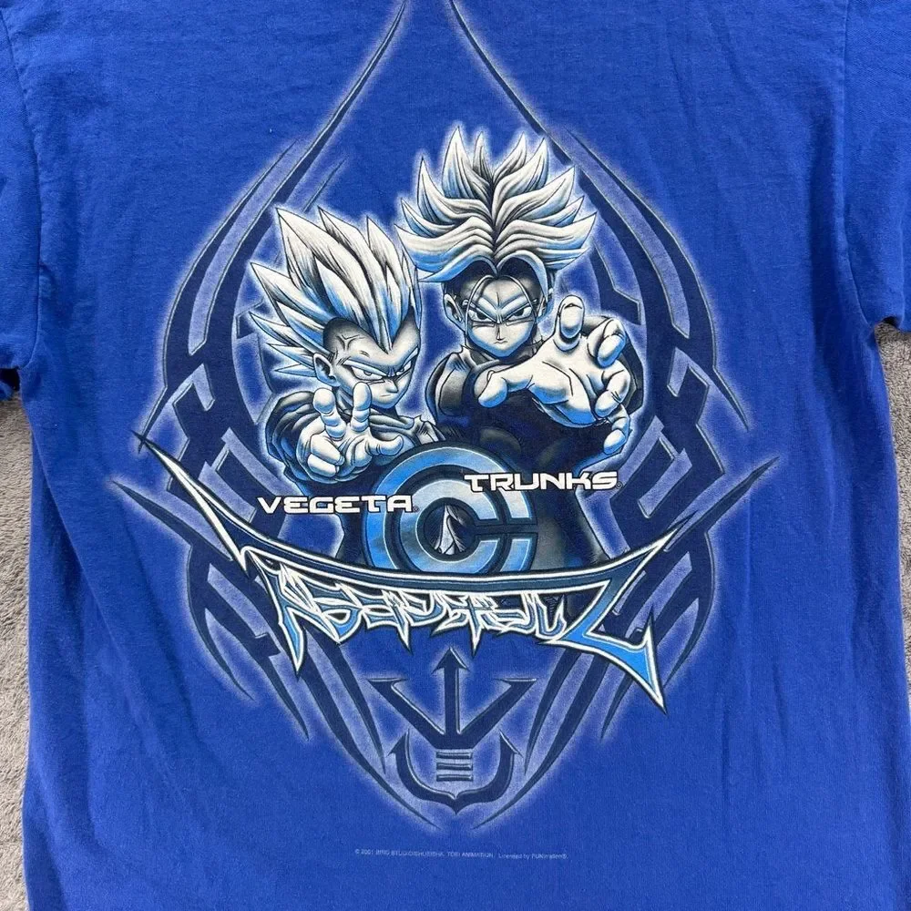 Vintage 2001 Dragon Ball Z Vegeta Trunks Cell Saga Super Saiyan